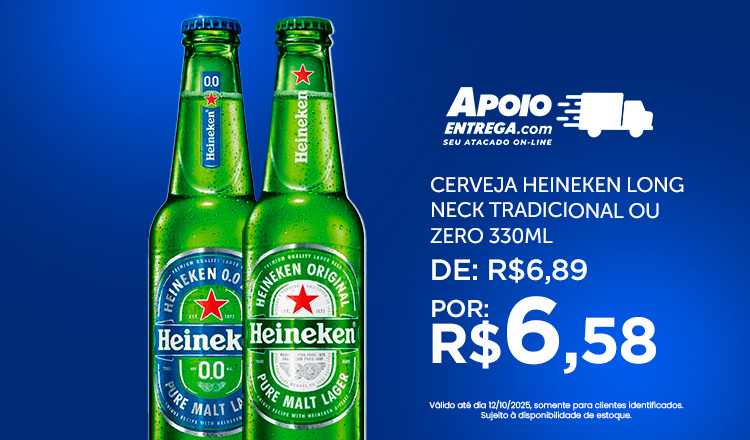 Heineken: Cerveja Heineken 12/10